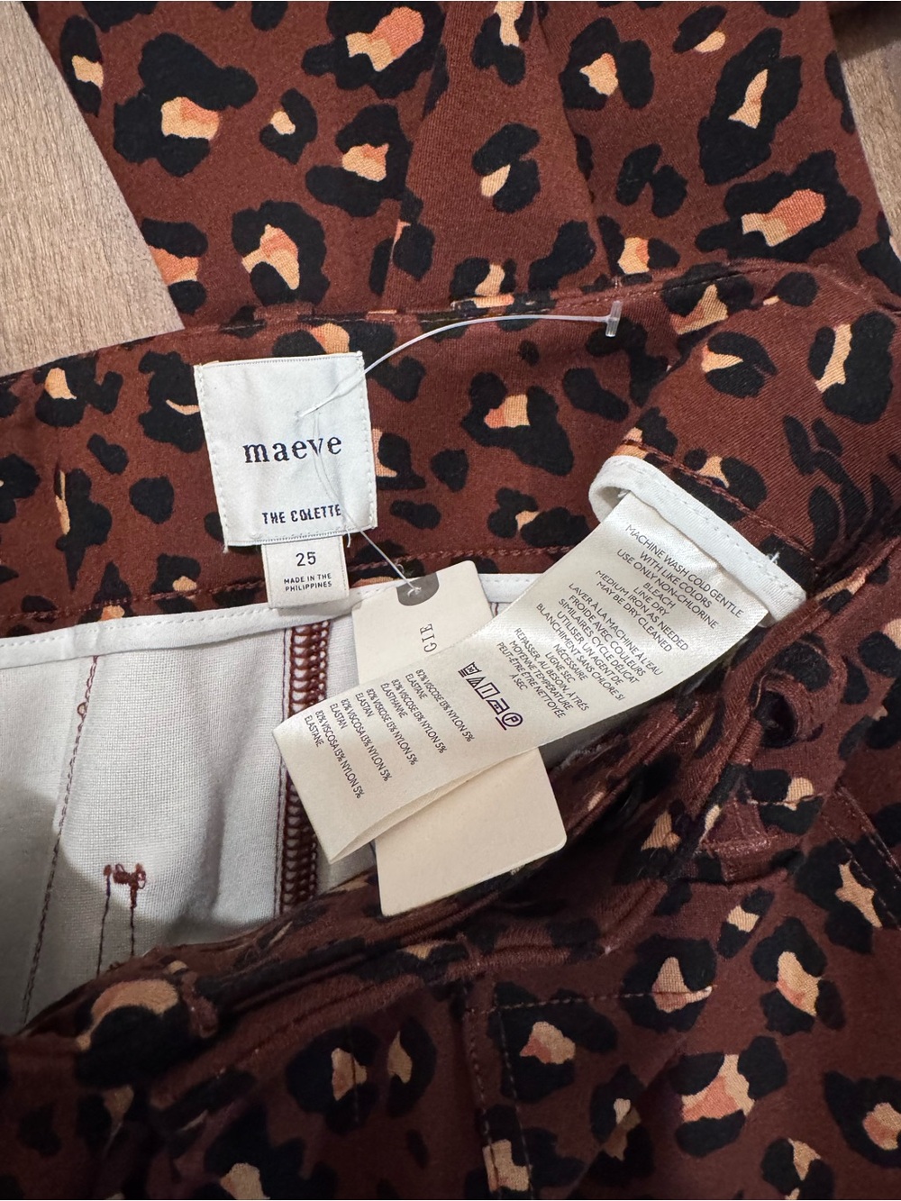 Anthropologie Maeve Collette Wide-Leg Cropped Ponte Pants - Picture 6 of 10